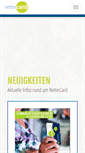 Mobile Screenshot of nettecard.de